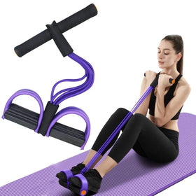 6-Tube Pedal Resistance Band